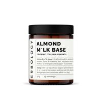 Erbology Organic Almond Milk Base 90g - Cold-pressed from Small-batch Fresh Almonds - 3:1 Extraction Ratio - Straight from Farm in Italy - Non-GMO