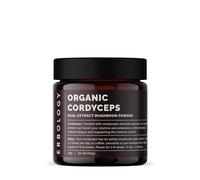 Erbology Organic Cordyceps Dual Extract Powder 30 Servings - 32% Beta-glucans and Cordycepin 7.1mg/g - Energy and Performance - Small Batch - Sustainably Grown in Europe - Vegan - No Added Fillers