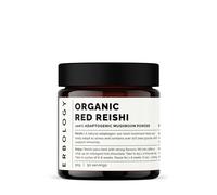 Erbology Organic Reishi Mushroom Powder 50 Servings - 21% Beta-glucans - Immunity Support - Ganoderma Lucidum - Small Batch - Sustainably Grown in Europe - Vegan - Non-GMO - No Added Fillers
