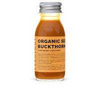 Erbology Organic Sea Buckthorn Juice 12 Daily Shots (60ml) - Supports Immunity and Boosts Energy - High in Vitamin C, Beta-carotene and Omega-7 - Straight from Farm in Europe - Undiluted