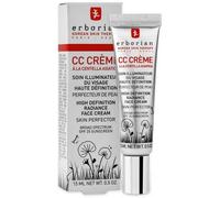 Erborian CC Crème Centella Asiatica Radiance Face Cream Skin Perfector with SPF 25 Small Pack Shade Doré 15 ml
