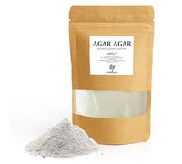ERBOTECH, Agar Agar, Food Gelatin Powder, 100% Vegetable Gelling Agent for the Preparation of Desserts, Creams and Puddings, Vegan, 400 gr