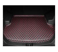 ERBRA Car Leather Trunk Boot Mat for Toyota Prius Prime 2015-2022, Auto Cargo Liner Carpets Replaceable Leather Trunk Mat, Car Interior Accessories, C/Black-Red