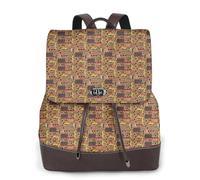 ERCgad African Textile Patchwork Print Women'S Backpack Lightweight Versatile Fashion Rucksack Casual Bag Travel Work