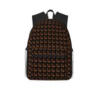 ERCgad American Flag With Cowboy Boots Print Lightweight Unisex Dual Shoulder Bag Casual Backpack Travel Hiking Office Commute