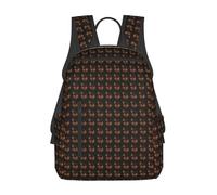 ERCgad American Flag With Cowboy Boots Print Unisex Lightweight Backpack Water-Resistant Bag Casual Daypack Work Gym Hiking
