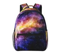 ERCgad Galaxy In The Universe Print Versatile Leisure Backpack Lightweight Outdoor Travel Everyday Use Accessory