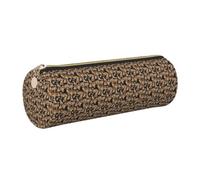 ERCgad Golden Retrievers Print Unisex Pencil Case Stylish Pen Pouch Everday Travel Office Stationery Organizer