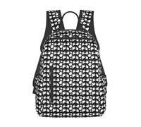 ERCgad Halloween Goth Print Unisex Lightweight Backpack Water-Resistant Bag Casual Daypack Work Gym Hiking