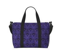 ERCgad Haunted Mansions Print Hand Travel Bag Unisex Lightweight Versatile Weekend Tennis Outdoor Camping Fishing