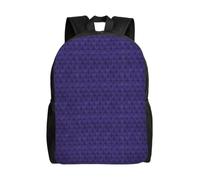 ERCgad Haunted Mansions Print Unisex Double Shoulder Backpack Lightweight Travel Daily Work Bag Hiking Rucksack