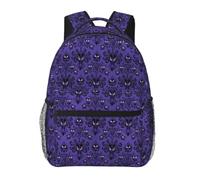 ERCgad Haunted Mansions Print Versatile Leisure Backpack Lightweight Outdoor Travel Everyday Use Accessory