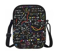 ERCgad Math Formula Print Women Crossbody Shoulder Bag Travel Purse Work Office Party Daily Commutes
