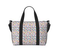 ERCgad Mexican Otomi Animals Print Hand Travel Bag Unisex Lightweight Versatile Weekend Tennis Outdoor Camping Fishing