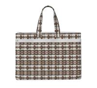 ERCgad Native American Print Lightweight Canvas Tote File Bag Books Office Supplies Shopping Daily Essentials