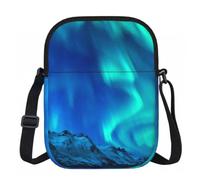 ERCgad Northern Lights Print Women Crossbody Shoulder Bag Travel Purse Work Office Party Daily Commutes