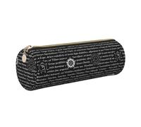 ERCgad Supernatural Inspiration Print Unisex Pencil Case Stylish Pen Pouch Everday Travel Office Stationery Organizer