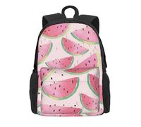 ERCgad Watermelon Fresh Fruit Print Adult Backpack Water-Resistant For Hiking Office Camping Commuting Work Picnic