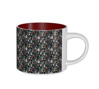 ERCgad Women's Nutcracker Ballet Xmas Dance Print Adults Large Capacity Ceramic Coffee for Home Office Kitchen Birthday Mugs Gifts