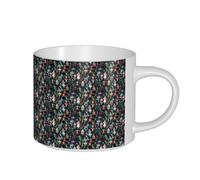 ERCgad Women's Nutcracker Ballet Xmas Dance Print Adults Large Capacity Ceramic Coffee for Home Office Kitchen Birthday Mugs Gifts