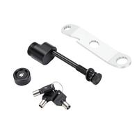 Erchineko Trailer Hitch Lock with Wrench, Replacement for Thule Bike Rack | Hitch lock pin with 3 keys, for 2in and 1.25in receivers, for Thule T2, Vertex, Doubletrack, Ridgeline, Roadway, Parkway