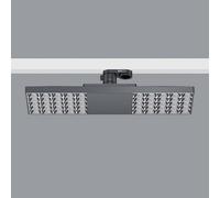 ERCO Jilly 230V BT 15W oval wide 830 black/silver