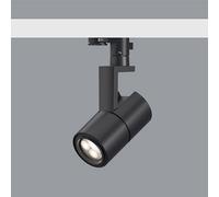 ERCO Parscan 230 V spotlight 6 W flood 930 black