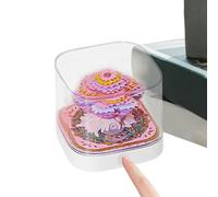 Erconsso 3D Desk Calendar,Paper Sculpture 3D Desk Calendar 2026 | Desktop Stationery Memo Pad with Light for Bookshelf Dining Room Bedside Library Coffee Table