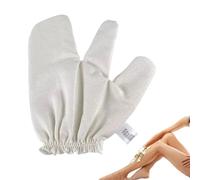Erconsso Bath Gloves - Silk Bath Mitts for Shower - Skin Mitt, Face Scrubber for Massage Men Spa Facial Women Feet Hygiene Travel Home