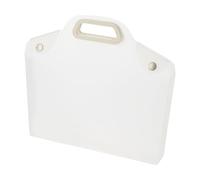 Erconsso Clear File Folder,Clear Project Folders | Waterproof Protector Pocket Organization Portable Reusable Book Bag Carrying Case for Envelopes Resume Recipe School Office