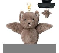 Erconsso Cute Bat | Creepy Goth Bat Stuffed Animal,Plush Toys, Soft Hugging Plush, Cute Vivid For Children Halloween Christmas