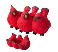 Erconsso Decorative Plant Pots | Three Birds Balcony Flower Pots Ornaments | Figurines Home Decor for Living Room Cafe Entryway Garden Balcony Farm Driveway Outdoor Bedroom Wall Window