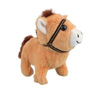 Erconsso Electric Ponys Interactive Toy, Electric Horse Plush Toy, Interactive Smart Simulation Horses Doll For Boys Girls Bedroom Living Room Study Car Sofa Bed Nursery Playtime Bedtime