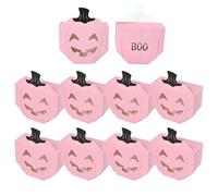 Erconsso Halloween Candy Boxes,Pumpkin Paper Candy Storage Box - Autumn Snack Container Centerpiece Decoration for Food Truck Picnic Restaurant Living Room