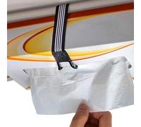 Erconsso Headrest Tissue Box Strap - Adjustable Seat Back Napkin Fixing Belt,Car Interior Accessories Napkin Easy Access for Camping Handrail Stroller Barbecue Sun Visor Outdoor Table