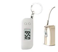 Erconsso Pocket Clock Keyring | Glow-in-The-Dark Electronic Keyring Watch with LED Display | Clock Keychain for Youth Teens Boys Girls Women Family Friends Athletes Son Daughter