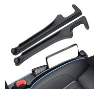 Erconsso Seat Gap Filler Strip, Car Seat Gap Blocker Space Pad, Automotive Side Seam Stopper Blocker Space Pad for Phones Keys Earphones Credit Cards Cosmetics Snacks