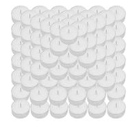 Erconsso Tea Lights Candles - 100 3 to 4-Hour Burn Time Candles | Warm White Night Lamp for Home, Travel, Crafts, and Any Other Special Occasions
