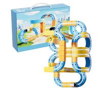 Erconsso Train Set,Flexible Magnetic Tracks Model,Train Tracks Set - for Boys Girls Children Friends Christmas Holiday