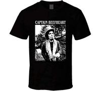 ERCWKO Captain Beefheart Fast and Bulbous Music T Shirt Black