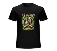 ERCWKO Pig Destroyer Bride of Prowler T Shirt Fashion Men's Casual T Shirts Black