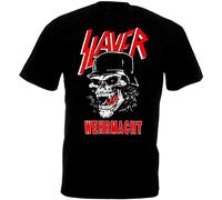 ERCWKO Slaytanic Wermacht v2 T Shirt Black Trash Heavy Metal Black