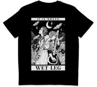 ERCWKO Wet Leg - Tarot Card - Indie - Isle of Wight - Group - Goblin Core Black