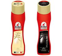 Erdal 2x Express Pflegeglanz all Colors & Black Shoe Polish Almond Oil Refreshes