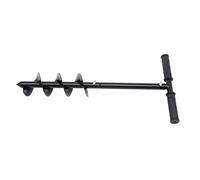 Erdbohrer Handerdbohrer Erdbohrer FüR Bohrmaschine Erdbohrer Hand Fence Post Auger Manual Auger Post Hole Digger With Non-Slip Handle Gardening Planting Bulb Planting Umbrella Hole Post Hole