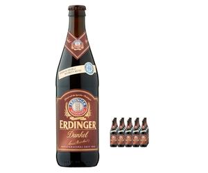 Erdinger Dunkel Dark German Beer, 12 x 500 ml