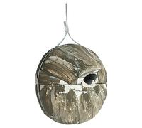 Erdtmanns Wren Nest Ball Bird House 30x27mm Wooden Concrete