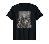 Erebos-The Personification of Darkness Line Work T-Shirt
