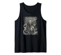 Erebos-The Personification of Darkness Line Work Tank Top
