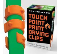 Erecta-Rack Touch Point Drying Clips for Drying Man Doors, Cabinet Doors & Trim, Prevents Touch Ups, Reduce Point of Contact for All Painters, for Use with Erecta-Rack 10 Level Paint Drying Rack Kit